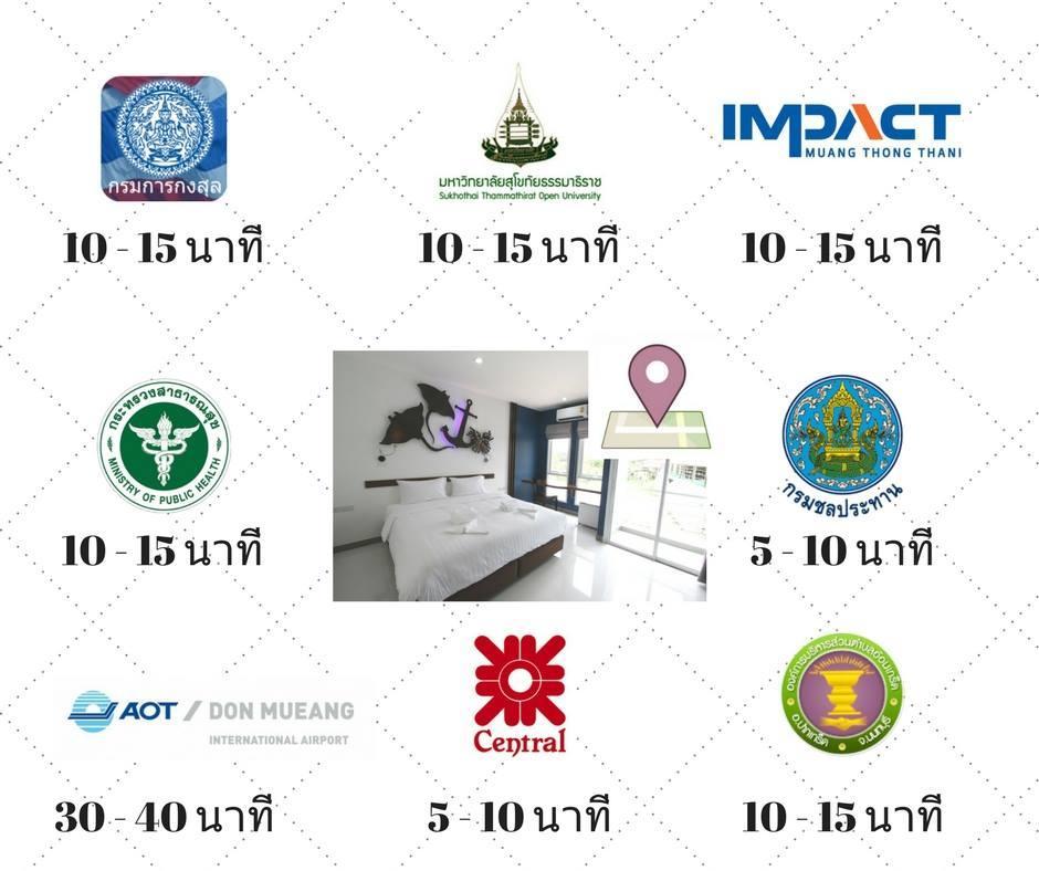 Anna-Nava Pakkret Hotel Nonthaburi Dış mekan fotoğraf